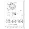 Melhor preço de qualidade de qualidade superior com rolamento de rolamento de acionamento 150 rpm ring ring aciona elétrica